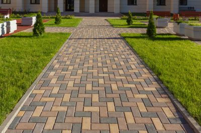 Brick Hardscape Construction in Boston, MA