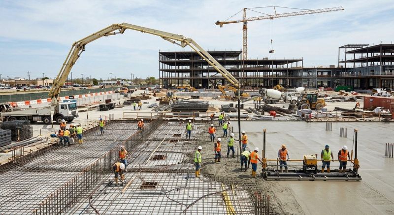 Commercial Slab Installation in Sarasota, FL