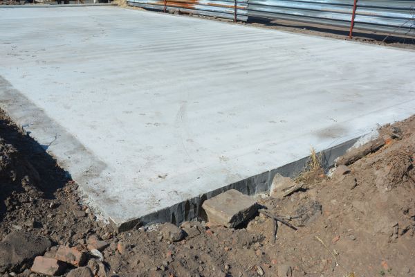 Trailer Slab Construction